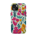 Floral Splash Tough Phone Case