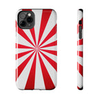 Red Burst Tough Phone Case