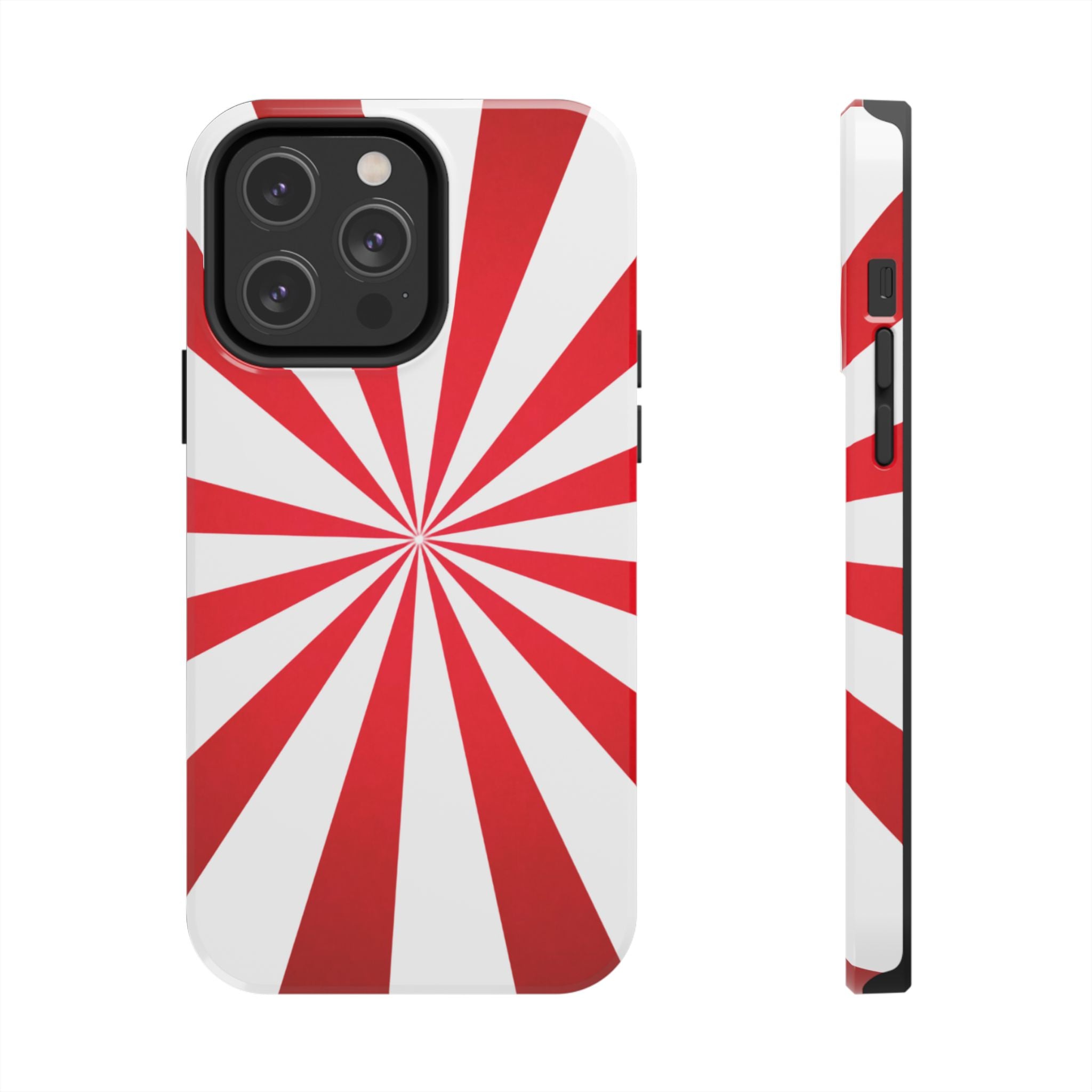 Red Burst Tough Phone Case