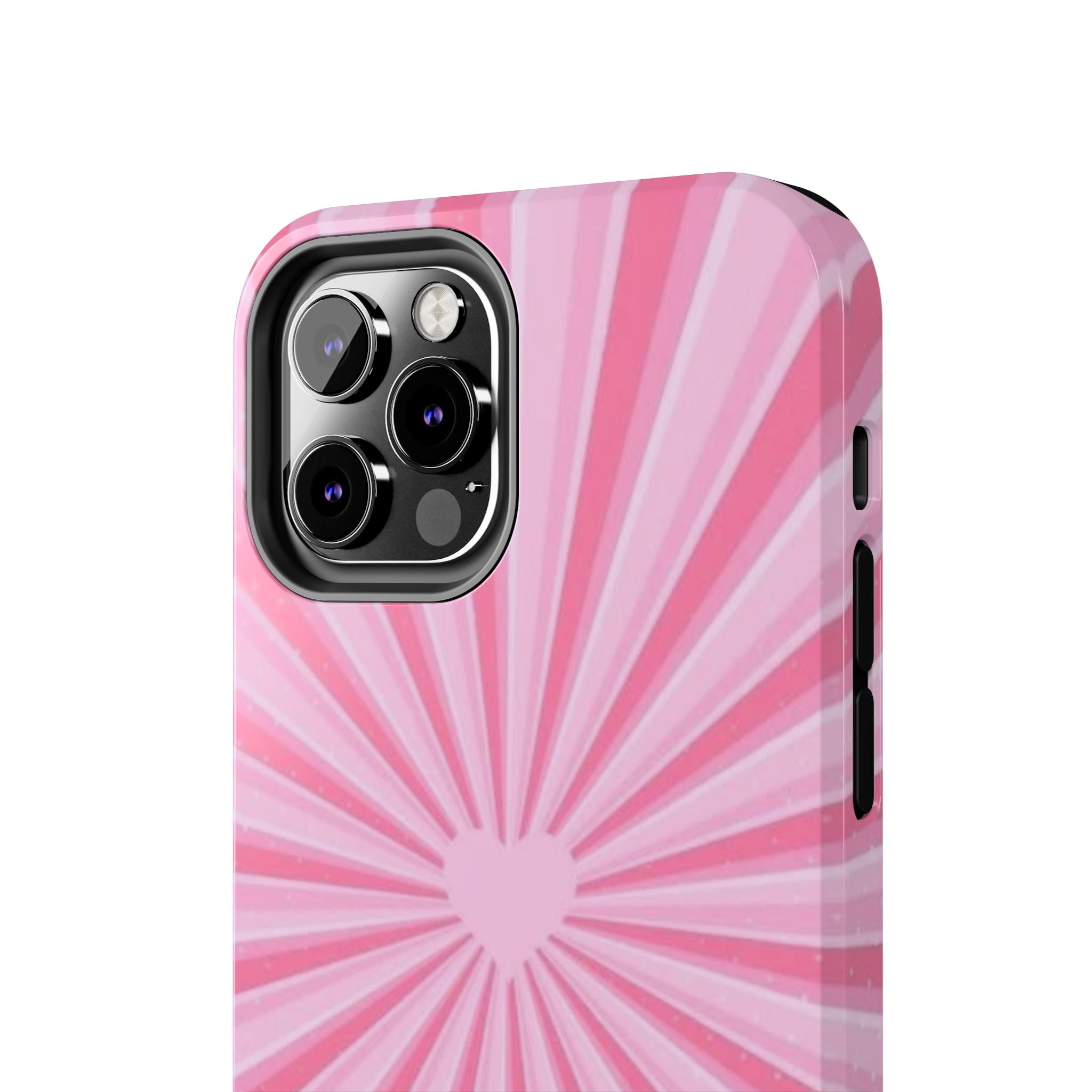 Pink Heartburst Tough Phone Case