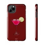 Pink Cocktail Tough Phone Case