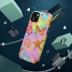 Tropical Seashell Magnetic Impact Resistant Phone Case