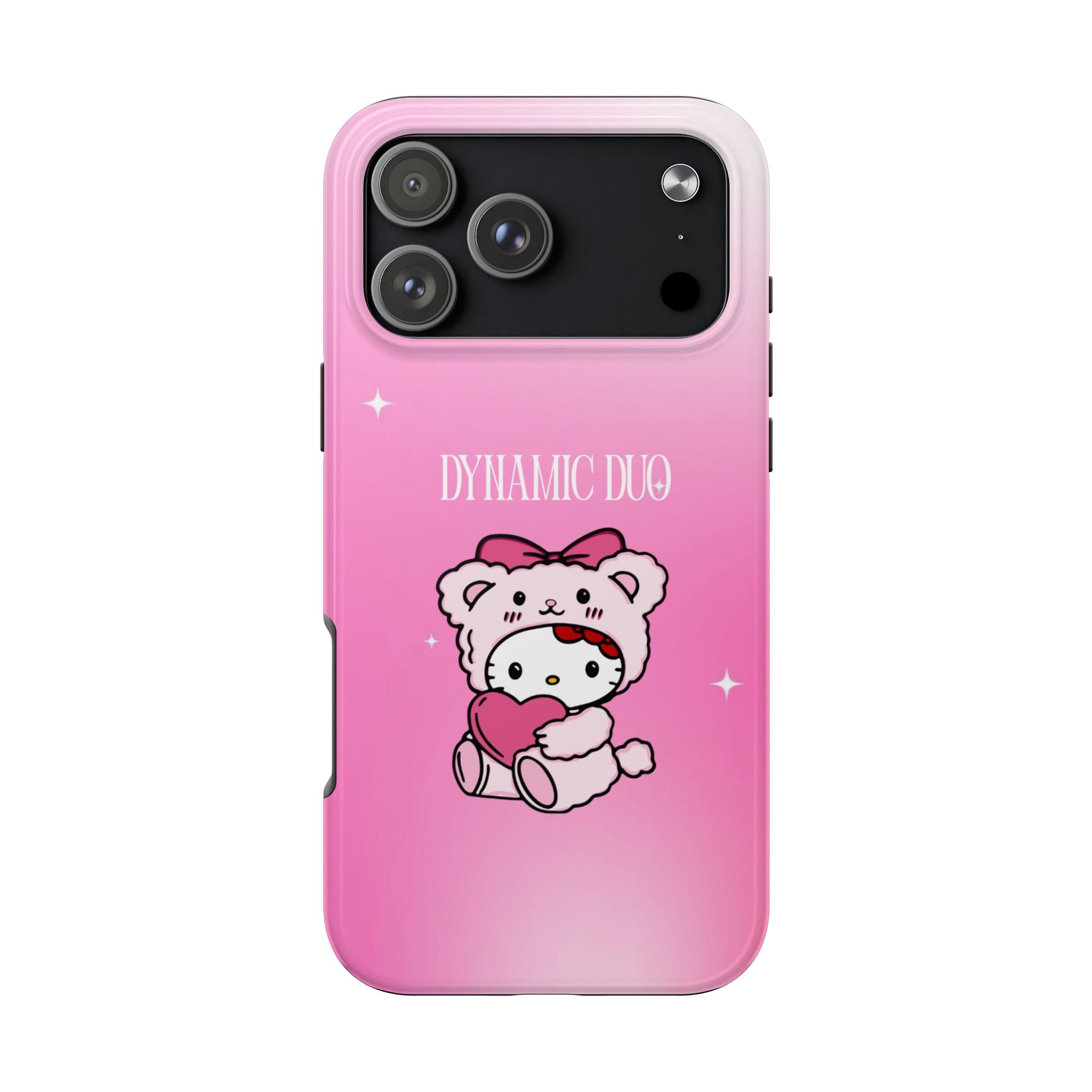 Dynamic Duo Part 1 Pink Bear Tough Phone Case