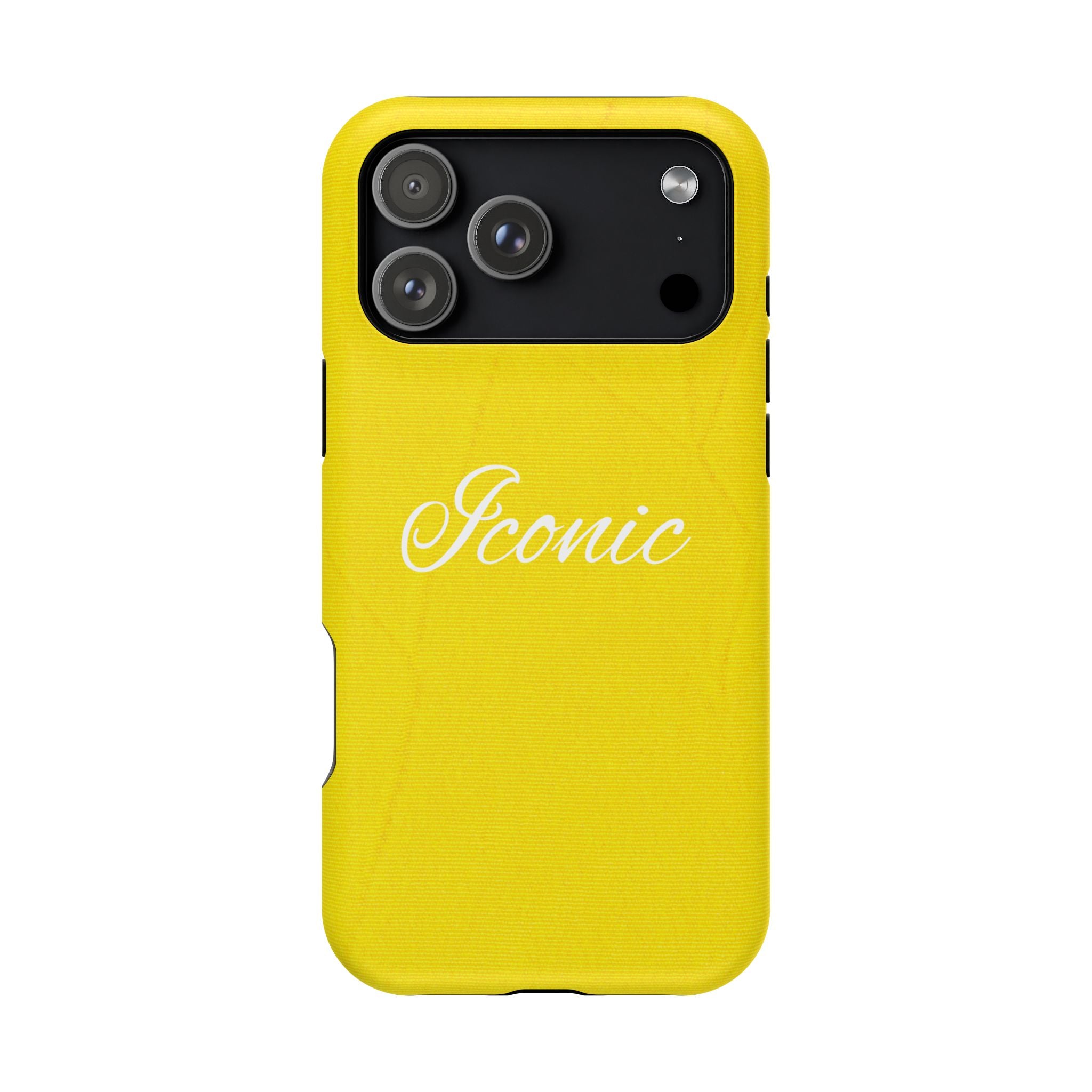 Glossy Iconic Yellow Magnetic Phone Case
