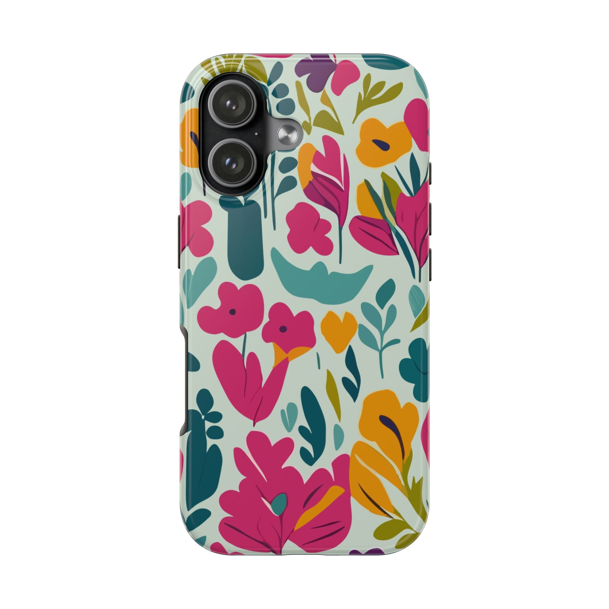 Floral Splash Tough Phone Case