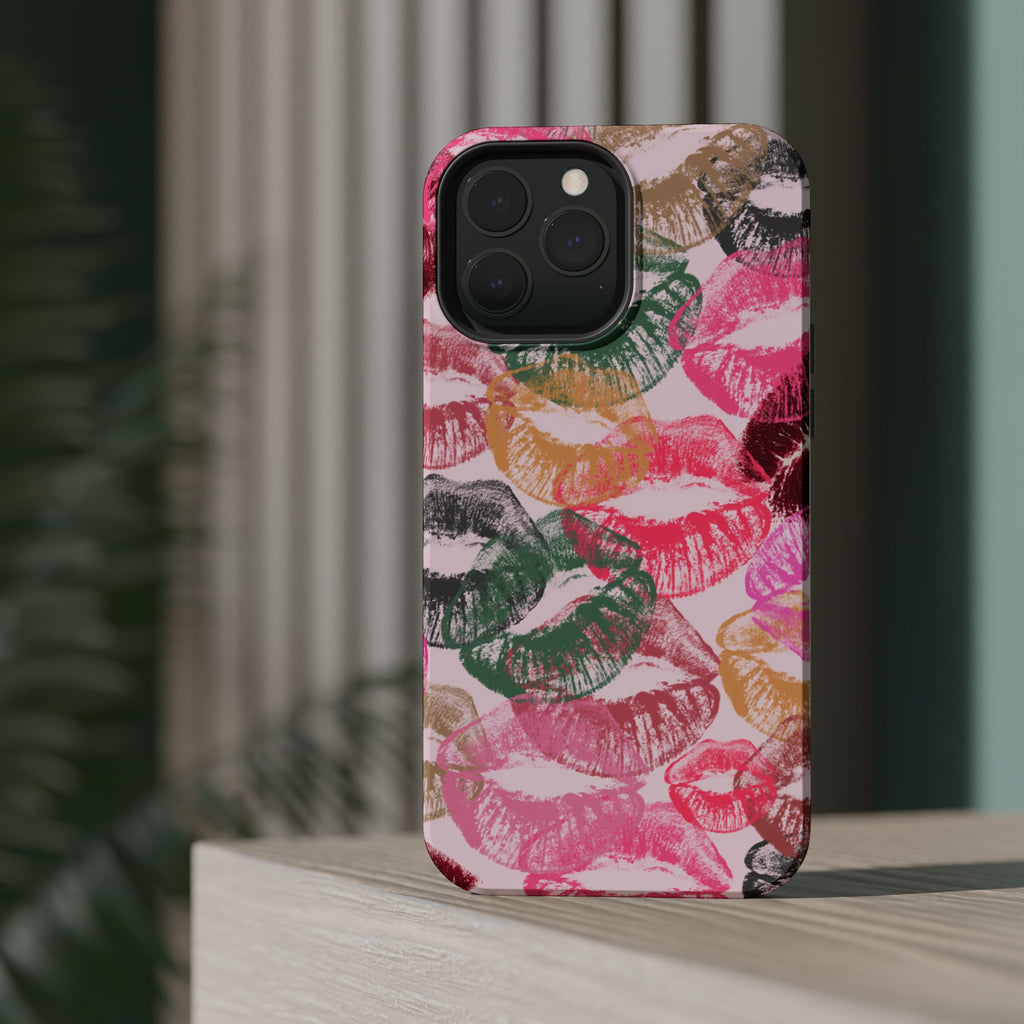 Kiss Print MagSafe Phone Case