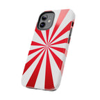 Red Burst Tough Phone Case