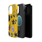 Yellow Music Icons MagSafe Phone Case