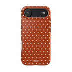 Brown Polka Dot Tough Phone Case