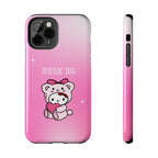 Dynamic Duo Part 1 Pink Bear Tough Phone Case