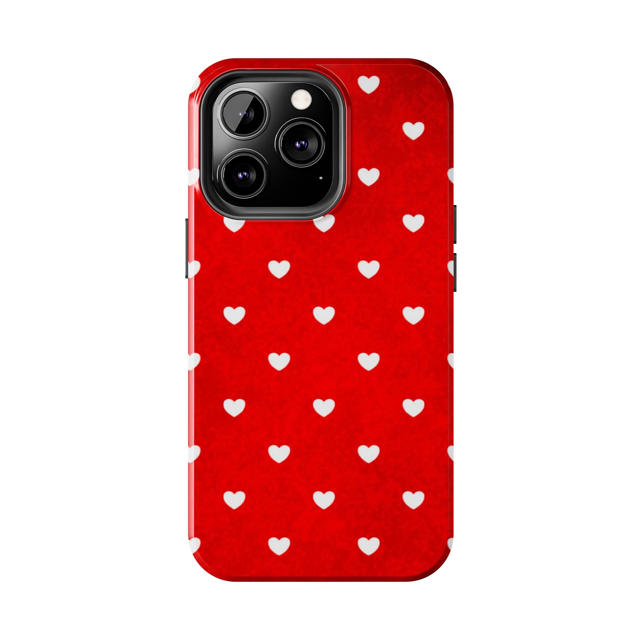 I’m Yours Red Heart Pattern Tough Phone Case