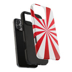 Red Burst Tough Phone Case