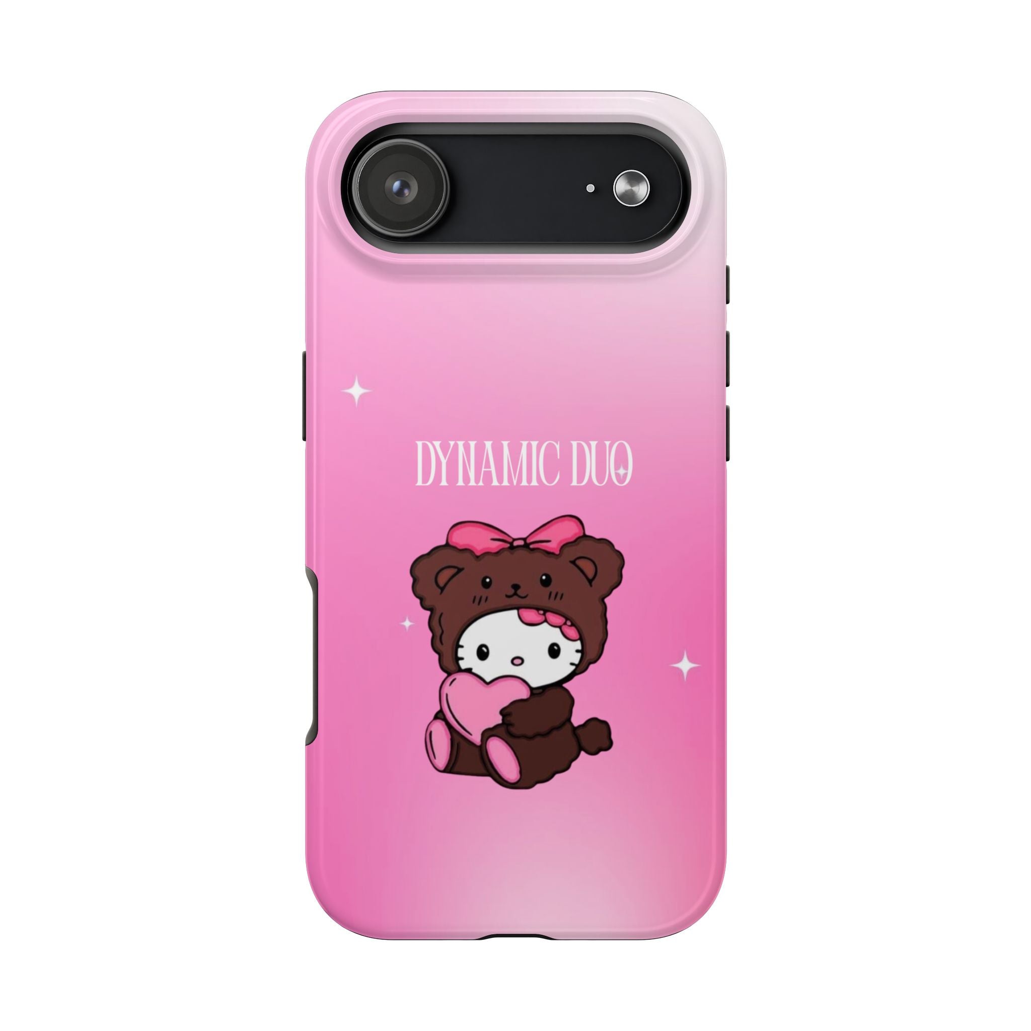 Brown 'Dynamic Duo' Part 2 Cute Bear Tough Phone Case