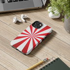 Red Burst Tough Phone Case