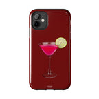 Pink Cocktail Tough Phone Case