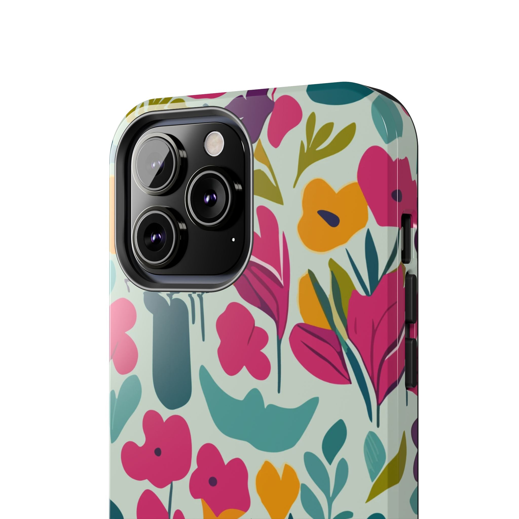 Floral Splash Tough Phone Case