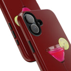 Pink Cocktail Tough Phone Case