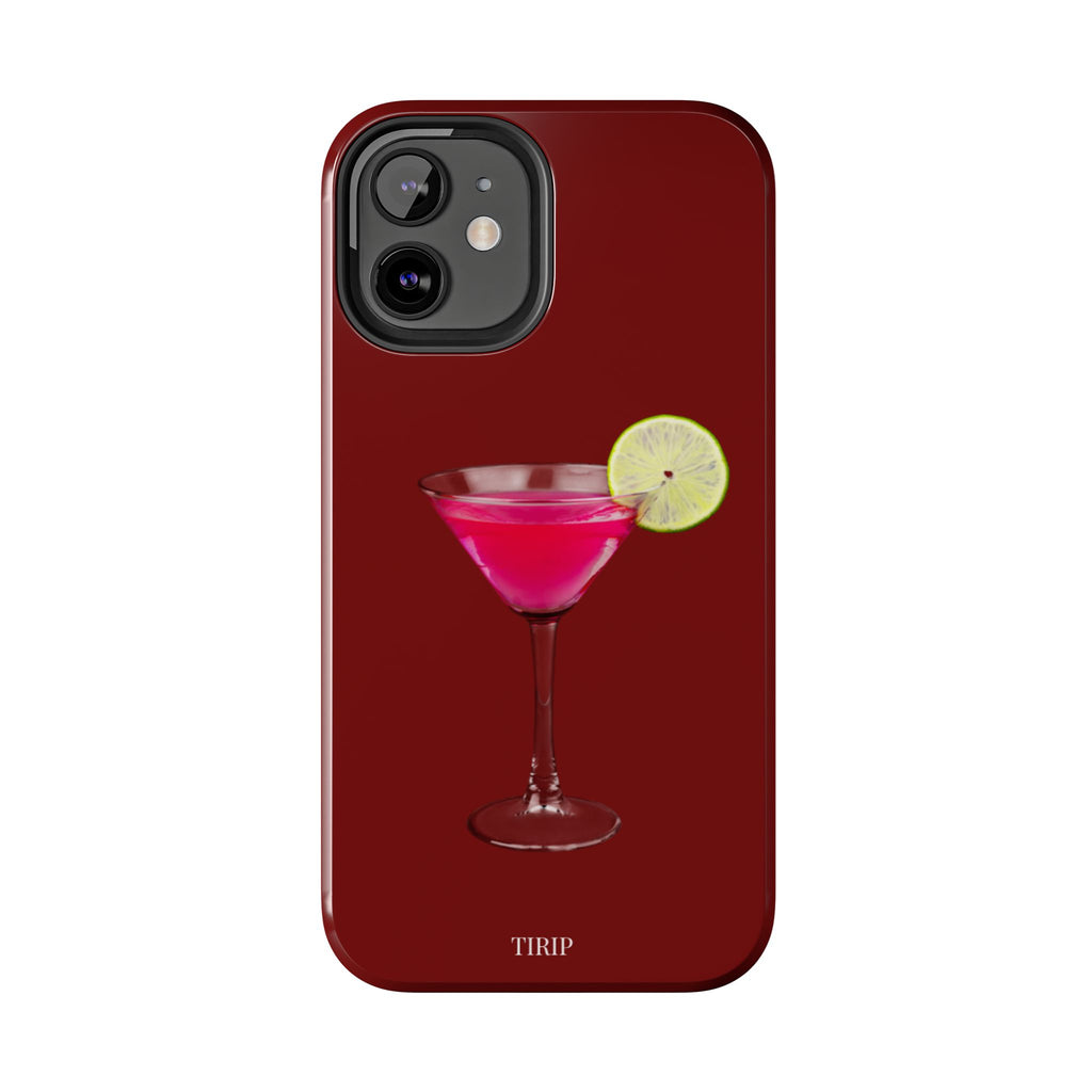 Pink Cocktail Tough Phone Case