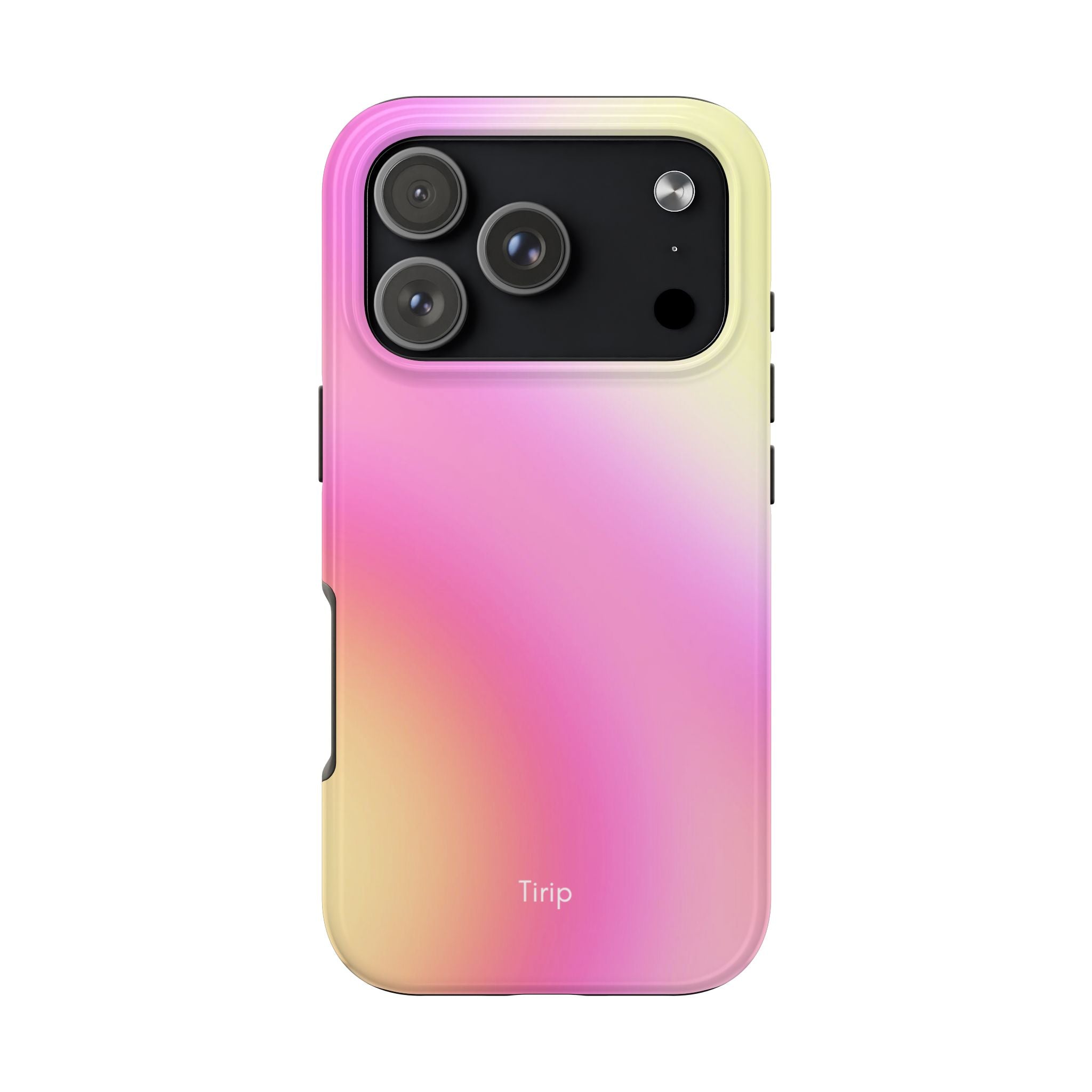 Pink & Yellow Gradient Tough Phone Case