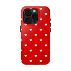 I’m Yours Red Heart Pattern Tough Phone Case