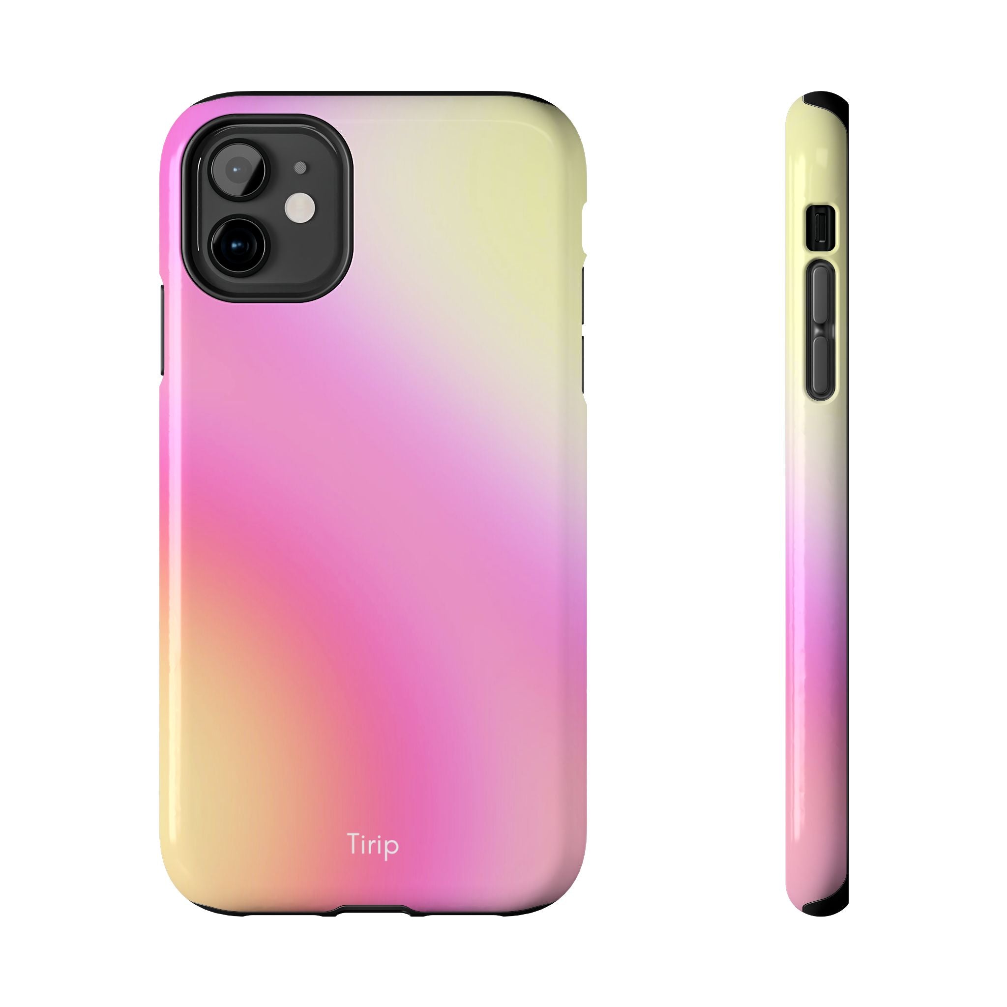 Pink & Yellow Gradient Tough Phone Case