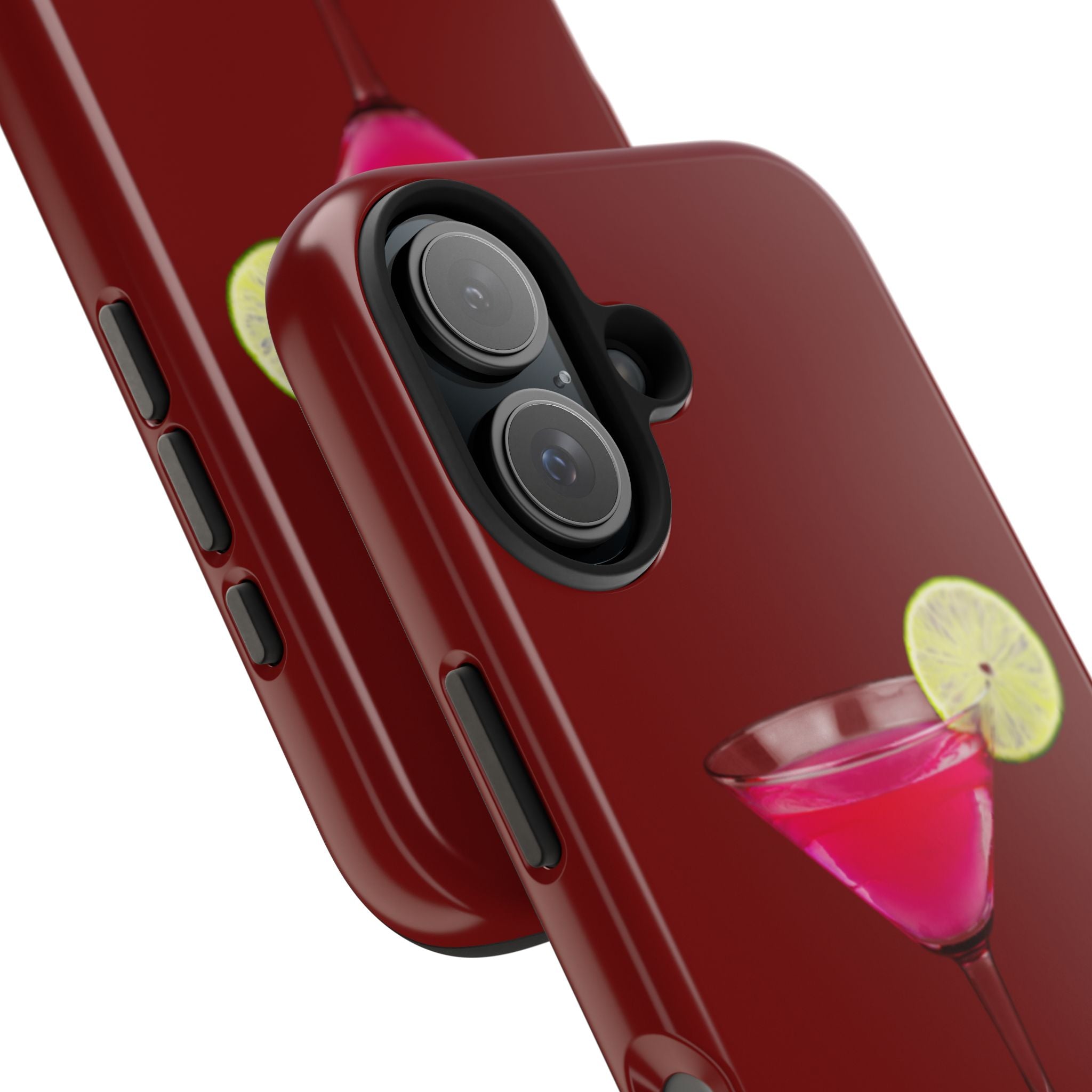 Pink Cocktail Tough Phone Case