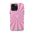 Pink Heartburst Tough Phone Case