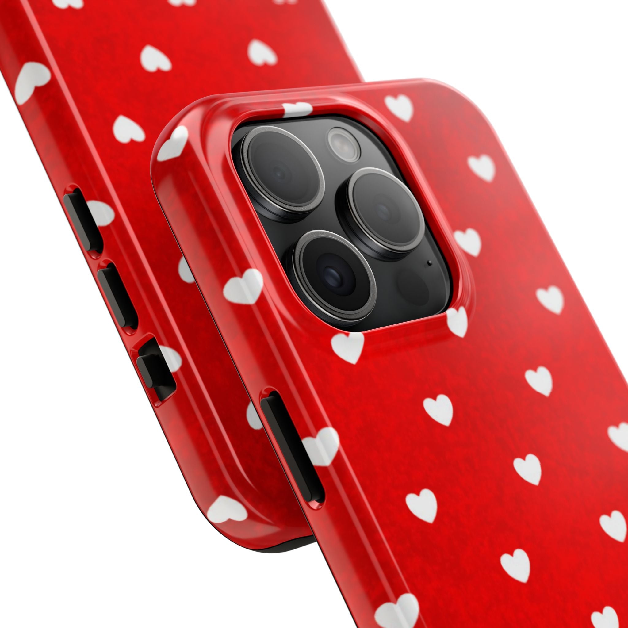 I’m Yours Red Heart Pattern Tough Phone Case