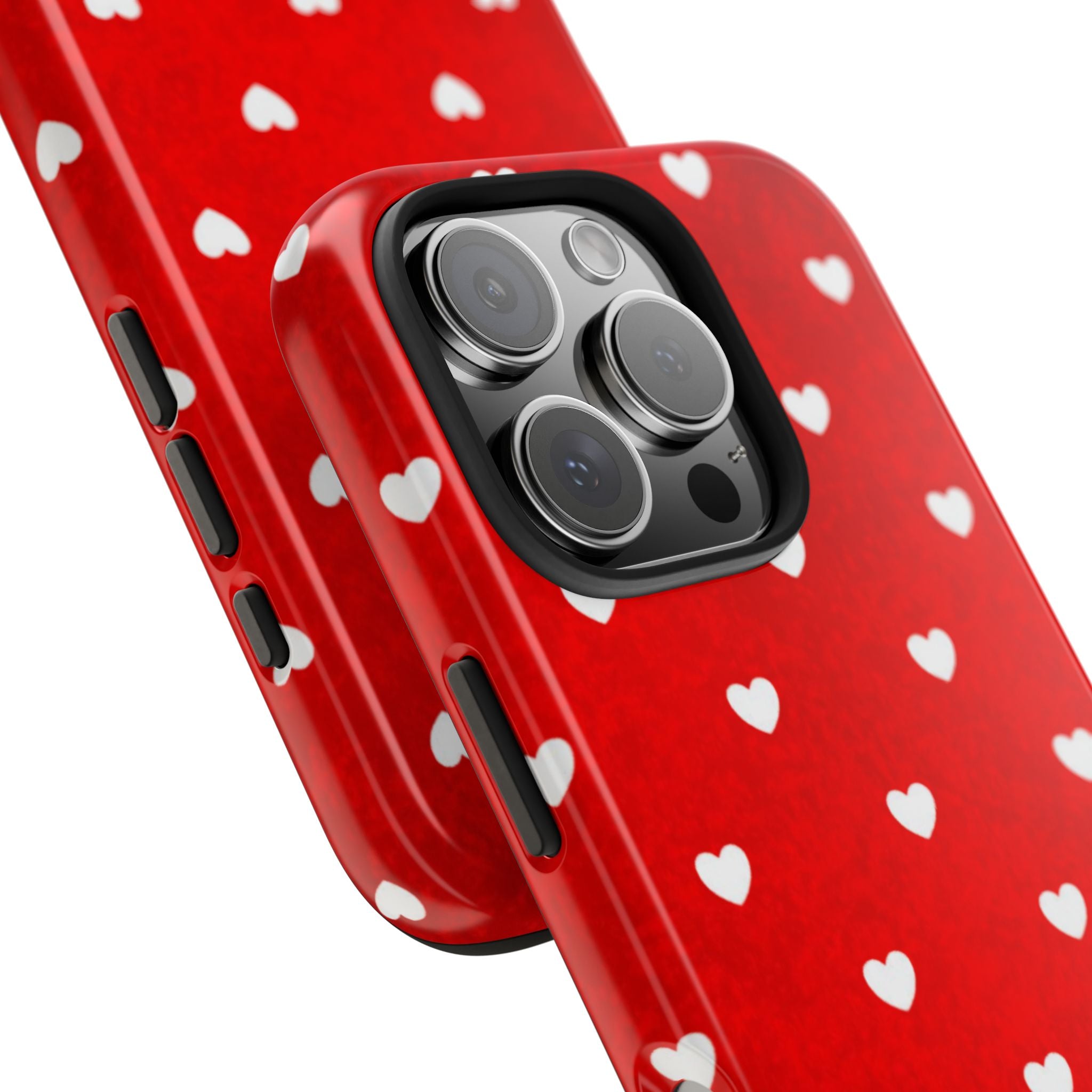 I’m Yours Red Heart Pattern Tough Phone Case