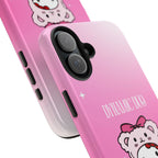 Dynamic Duo Part 1 Pink Bear Tough Phone Case