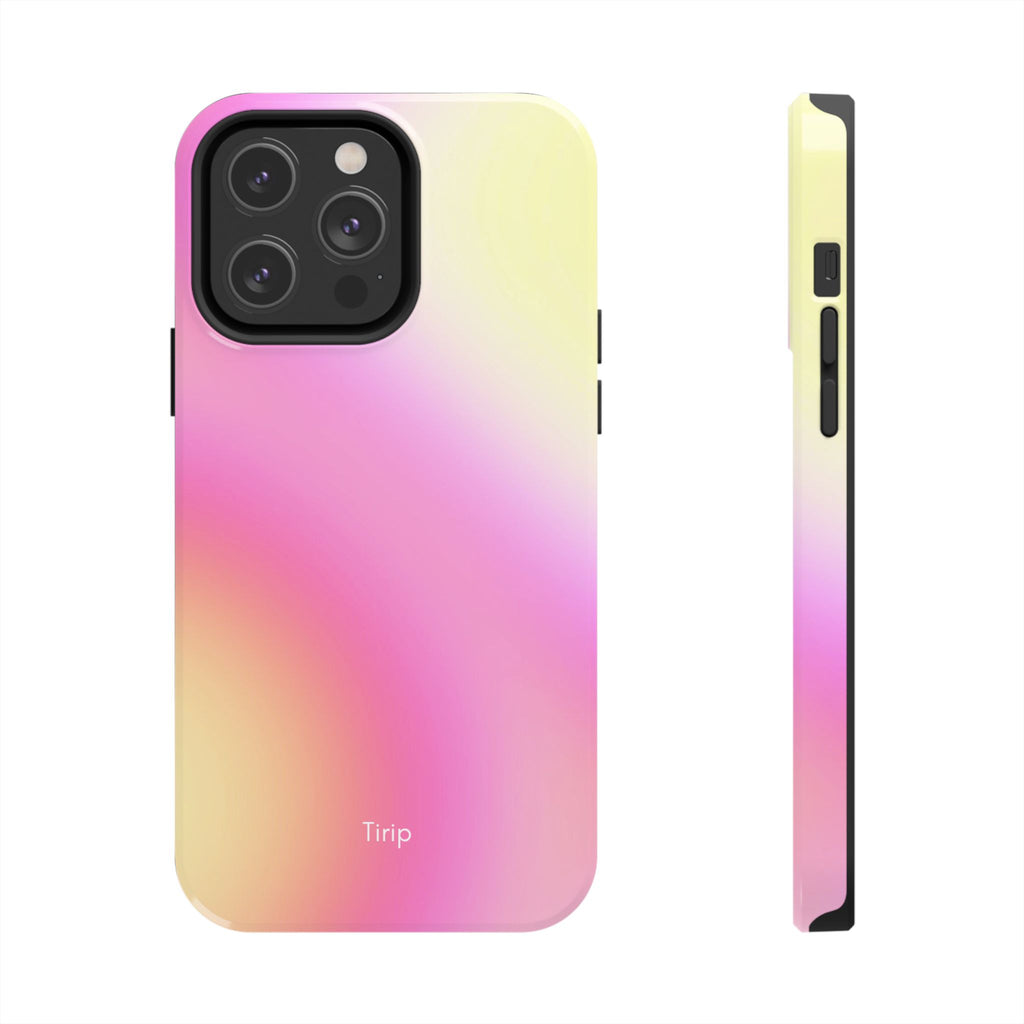 Pink & Yellow Gradient Tough Phone Case