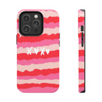 XOXO Stripe Tough Phone Case