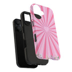 Pink Heartburst Tough Phone Case