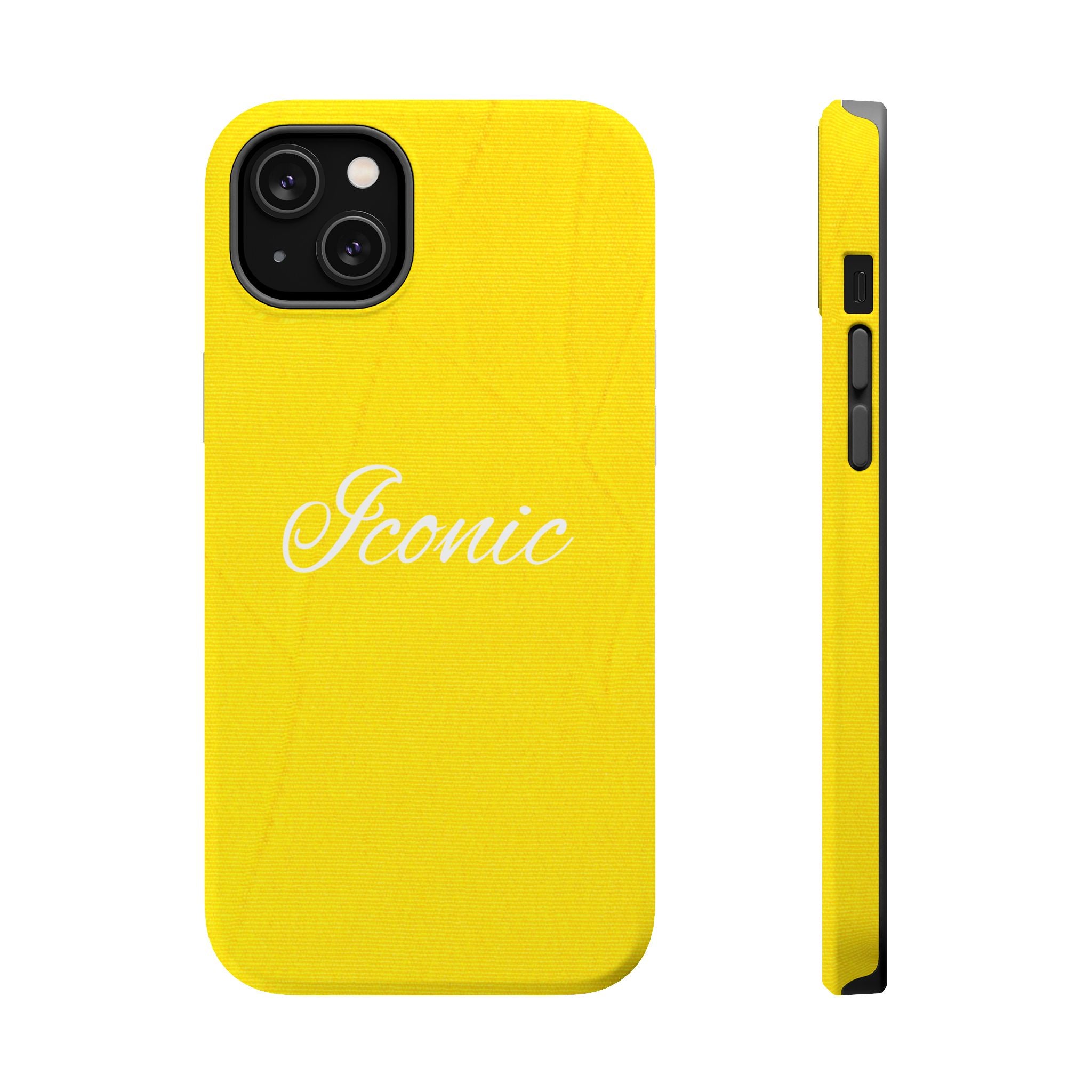 Glossy Iconic Yellow Magnetic Phone Case