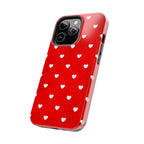 I’m Yours Red Heart Pattern Tough Phone Case