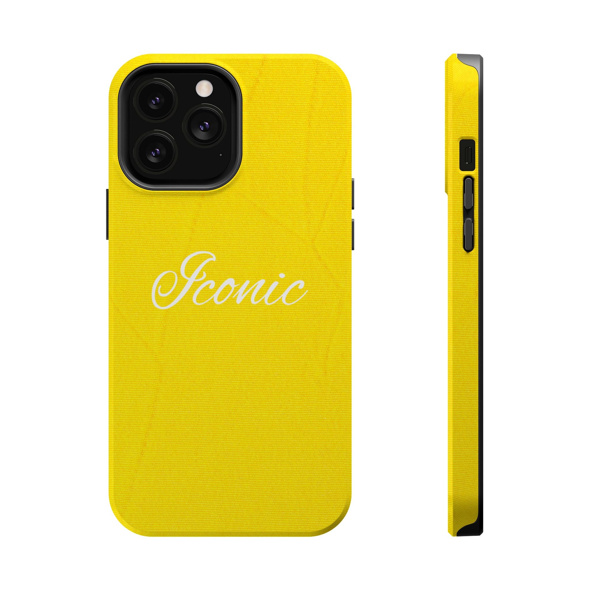 Glossy Iconic Yellow Magnetic Phone Case