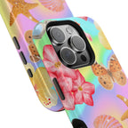 Tropical Seashell Magnetic Impact Resistant Phone Case