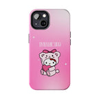 Dynamic Duo Part 1 Pink Bear Tough Phone Case