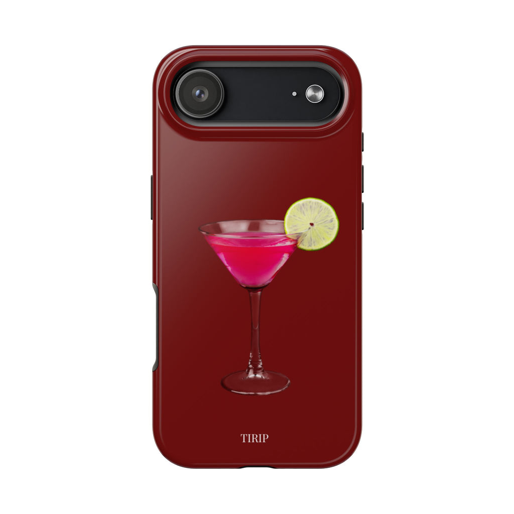 Pink Cocktail Tough Phone Case