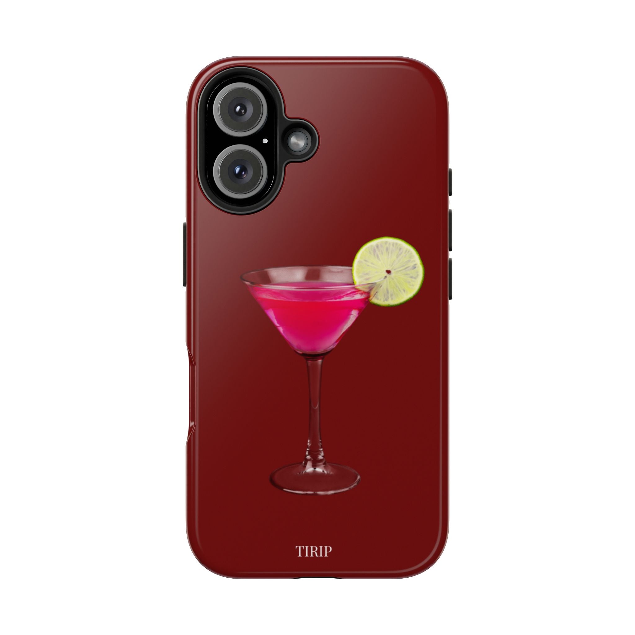 Pink Cocktail Tough Phone Case
