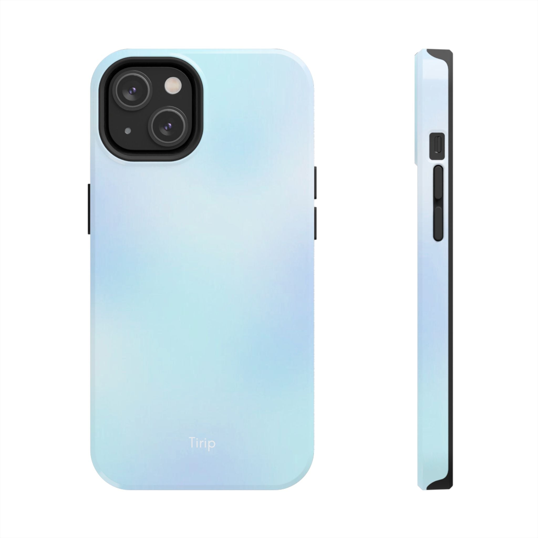Iridescent Blue Tough Phone Case