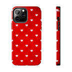 I’m Yours Red Heart Pattern Tough Phone Case