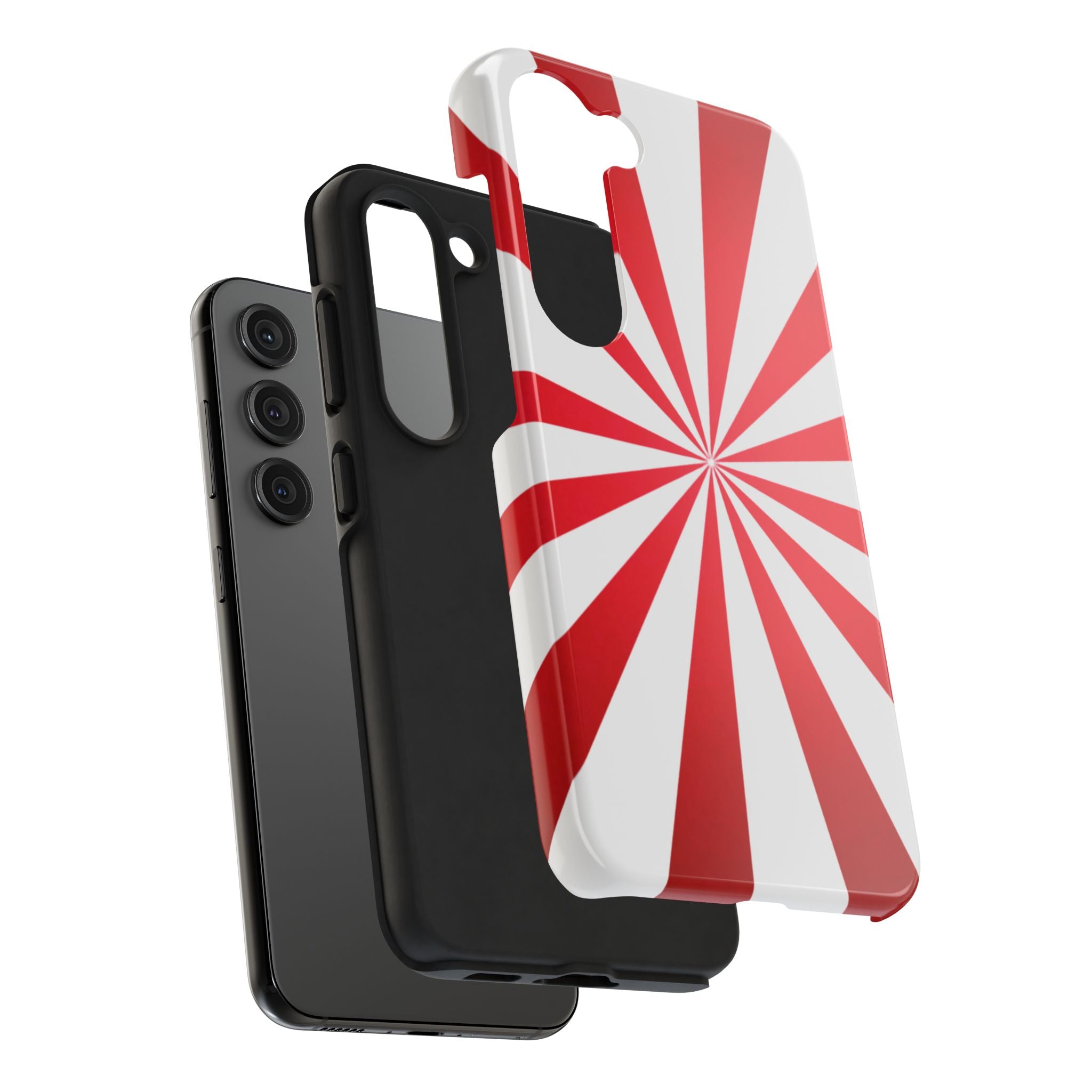 Red Burst Tough Phone Case