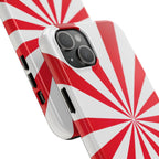 Red Burst Tough Phone Case