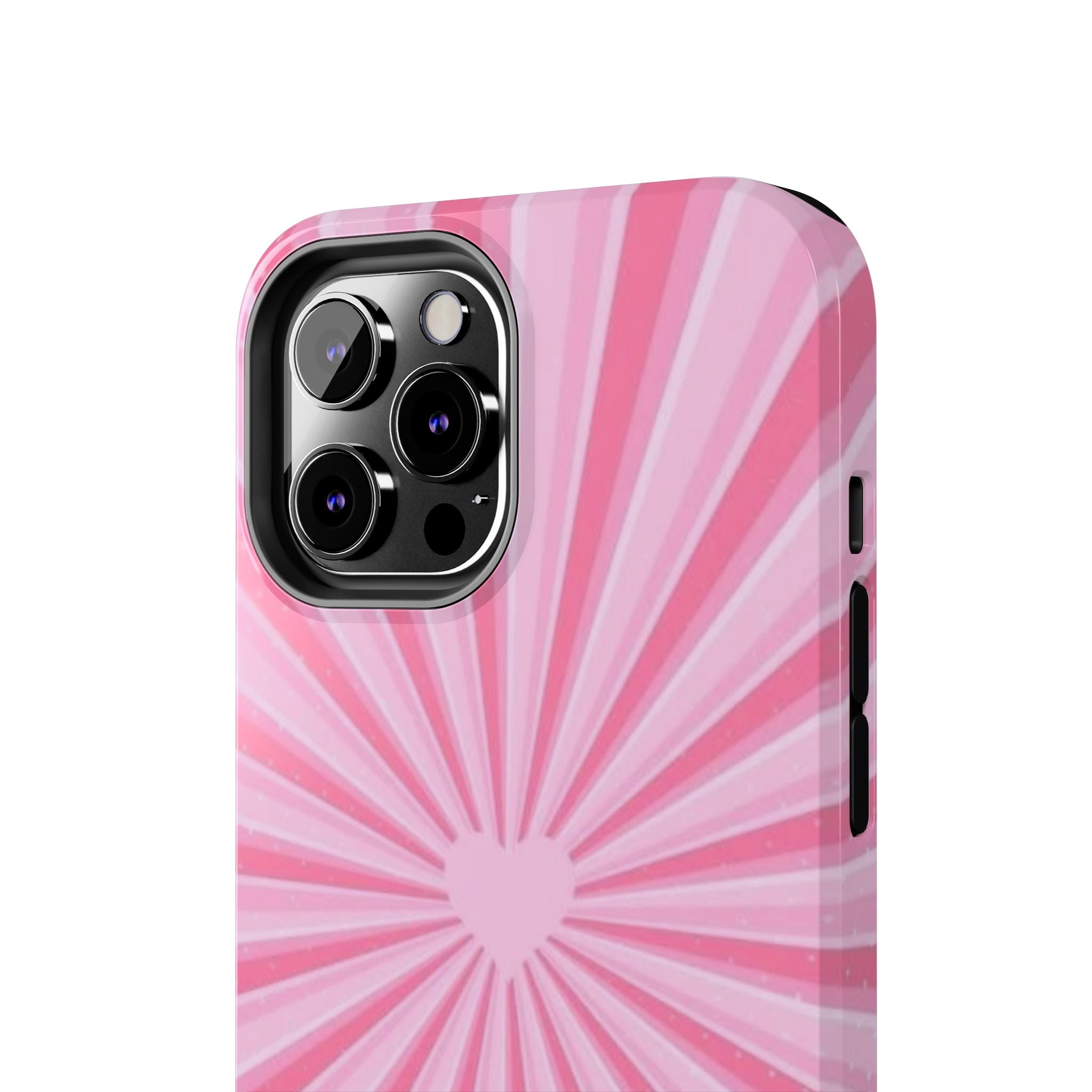 Pink Heartburst Tough Phone Case