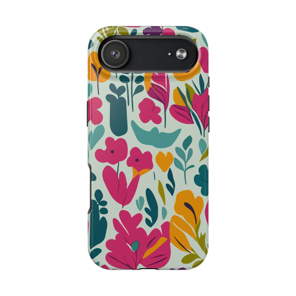 Floral Splash Tough Phone Case