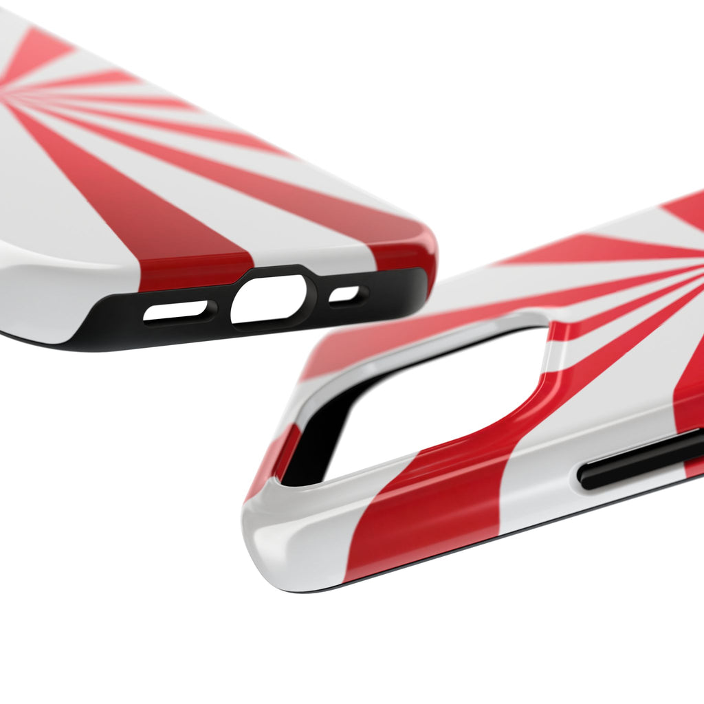 Red Burst Tough Phone Case
