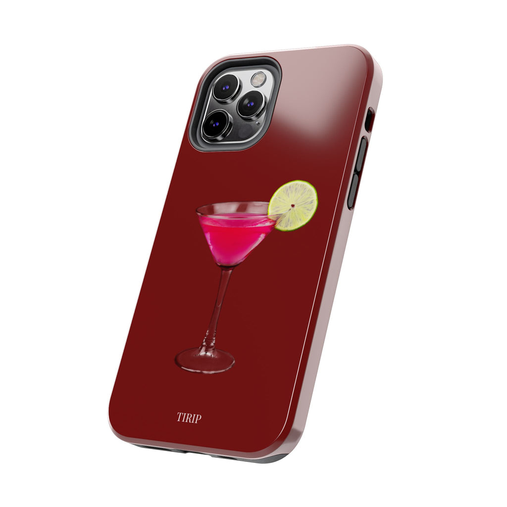 Pink Cocktail Tough Phone Case