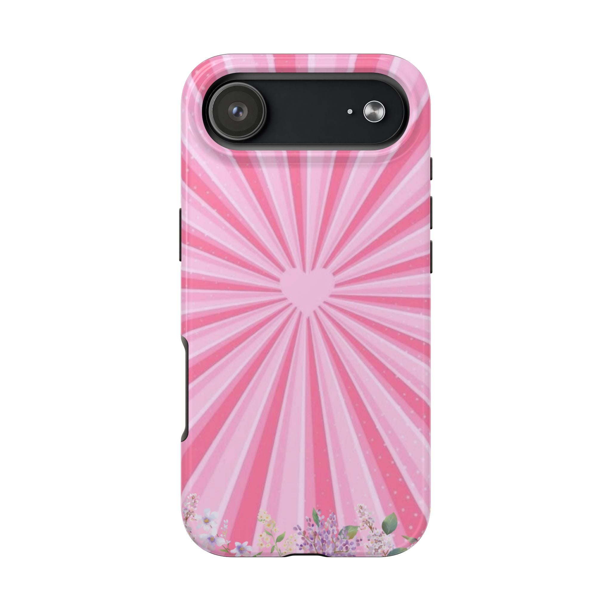 Pink Heartburst Tough Phone Case