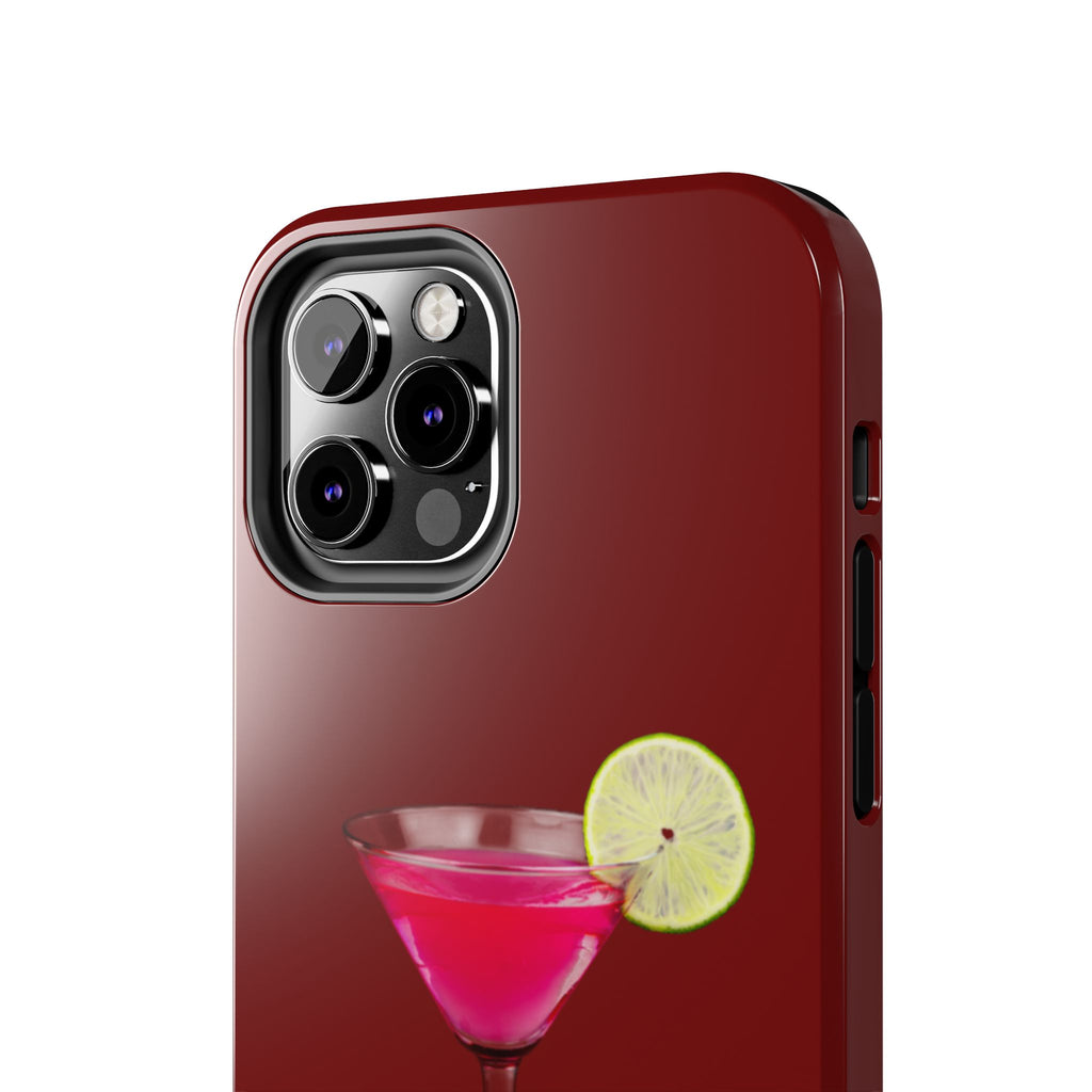 Pink Cocktail Tough Phone Case